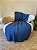 Manta de Tricot Azul Basic Missoni 90x180cm para Sofá e Cama -055-19 - Imagem 3