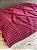 Manta de Tricot Tranças Grandes Rosa 85x200cm para Sofá e Cama - Imagem 2