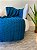 Manta de Tricot Tramas Linhas Azul 70x230cm para Sofá e Cama - Imagem 3