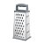Ralador Inox com 4 Faces de 9'' Cinza PRP5333-CZ Euro Home - Imagem 2