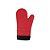 Luva Térmica De Silicone Manga Longa Com Forro Vermelha Mor - Imagem 1