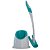 Escova Sanitária emborrachada c/ Suporte, Verde Flash Limp - Imagem 2