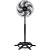 Ventilador de Coluna Oscilante Steel Preto/Prata, 50cm - Imagem 2