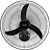 Ventilador de Parede Oscilante 3 Pás Premium Bivolt Ventisol - Imagem 1