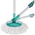 Mop Giratório balde com 9 litros MOP7824, Flash Limp - Imagem 3
