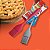 Pincel 27 cm de Silicone vermelho, SIL2768-VM, Euro Home - Imagem 3