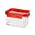 Pote Hermético Flap Coza Vermelho 1,5L - Imagem 1