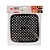 Tapete de Silicone para Air Fryer Reutilizável 18,50cm Preto - Imagem 3