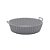 Forma de Silicone Air Fryer Redonda 20cm Vermelho ou Cinza - Imagem 4