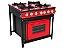 Fogão Bravo Venâncio 4B com Forno BR4BF - Imagem 1