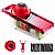 Cortador De Legumes E Frutas 10 Em 1 Mandoline Multi-laminas Fatiador Processador - Imagem 3