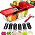 Cortador De Legumes E Frutas 10 Em 1 Mandoline Multi-laminas Fatiador Processador - Imagem 1