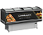 Expositor Gelopar ilha premium dupla ação GESV-190CL PR - Imagem 1