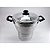 Cuscuzeiro 16cm 2,6 L Alumínio Continental Multiuso Vapor Cor Cinza - Imagem 5
