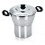 Cuscuzeiro 16cm 2,6 L Alumínio Continental Multiuso Vapor Cor Cinza - Imagem 2