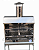 Churrasqueira Inox Espetinho com Coifa 60x25 - Imagem 2