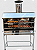 Churrasqueira Inox Espetinho com Coifa 90x25 - Imagem 1