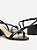SANDALIA AREZZO SALTO MEDIO BLOCO TIRA LATERAL - PRETO - Imagem 6