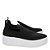 TENIS SANTA LOLLA SLIP ON KNIT FLATFORM - PRETO - Imagem 1