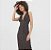 VESTIDO COLCCI MIDI LUREX - PRETO - Imagem 1