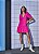 VESTIDO COLCCI MANGAS CURTAS BABADO - ROSA FIORE - Imagem 2