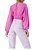 BLUSA CROPPED COLCCI MANGAS BUFANTE- ROSA - Imagem 12