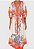 VESTIDO COLCCI MIDI BANANA - LARANJA /OFF-WHIT - Imagem 11