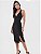 VESTIDO COLCCI MIDI RECORTES - PRETO - Imagem 1