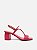 SANDALIA AREZZO SALTO MEDIO - PINK - Imagem 9