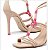 SANDALIA AREZZO SALTO ALTO NOBUCK - ROSA - Imagem 9