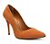 SCARPIN AREZZO SALTO ALTO NOBUCK - MARROM - Imagem 8