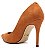 SCARPIN AREZZO SALTO ALTO NOBUCK - MARROM - Imagem 10