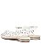 FLAT SCHUTZ SLINGBACK VINIL STUDS- WHITE - Imagem 6