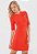 VESTIDO COLCCI CURTO MINNIE-  LARANJA - Imagem 1