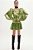VESTIDO CURTO AMARANTE COM CUT OFF - VERDE - Imagem 1