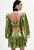 VESTIDO CURTO AMARANTE COM CUT OFF - VERDE - Imagem 2