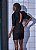 VESTIDO  COLCCI MANGAS BUFANTES COM AMARRACAO XADREZ - PRETO - Imagem 9