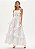 VESTIDO AMARANTE SUPER MIDI COM BABADO - BRANCO - Imagem 9
