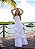 VESTIDO AMARANTE SUPER MIDI COM BABADO - BRANCO - Imagem 1