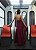 VESTIDO COLCCI COM RECORTES - VINHO - Imagem 16