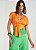 BLUSA COLCCI BORDADA - LARANJA - Imagem 1
