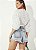 CAMISA CROPPED COM AMARRAÇAO BORDADA - VC525 - Imagem 8