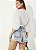 CAMISA CROPPED COM AMARRAÇAO BORDADA - VC525 - Imagem 6