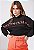 BLUSAO COLCCI MOLETOM CROPPED - PRETO - Imagem 13