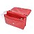 BOLSA SANTA LOLLA MATERIAL CROCO - VERMELHO CHILLI - Imagem 9