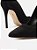 SCARPIN AREZZO SALTO ALTO NOBUCK - PRETO - Imagem 4