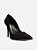SCARPIN AREZZO SALTO ALTO NOBUCK - PRETO - Imagem 18