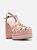 SANDALIA AREZZO SALTO ALTO BLOCO FISHERMAN - ROSA - Imagem 14