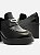 MOCASSIM AREZZO SALTO ALTO BLOCO LIVIA - PRETO - Imagem 13