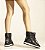 BOTA AREZZO NYLON CANO CURTO HANNA - PRETO - Imagem 1